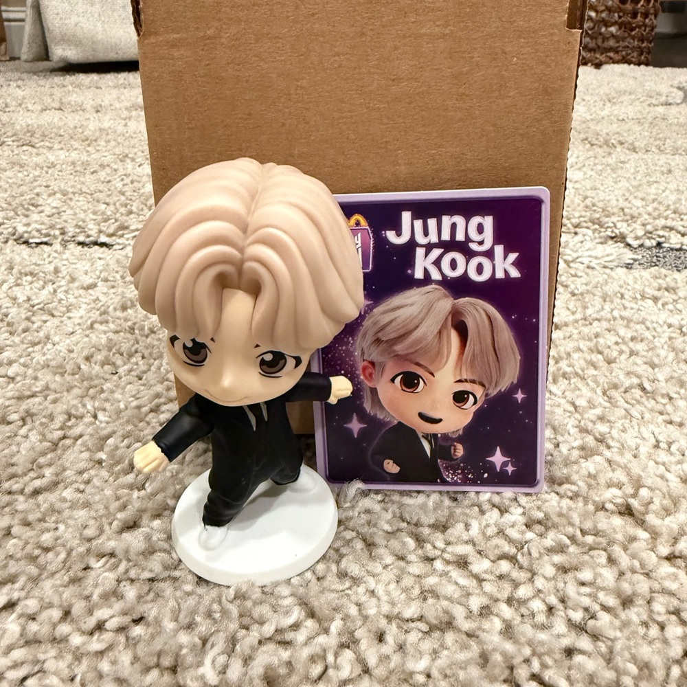 bts jungkook jung kook mcdonald’s tiny tan toy